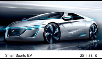 Honda EV STER electric sports concept 2011 9